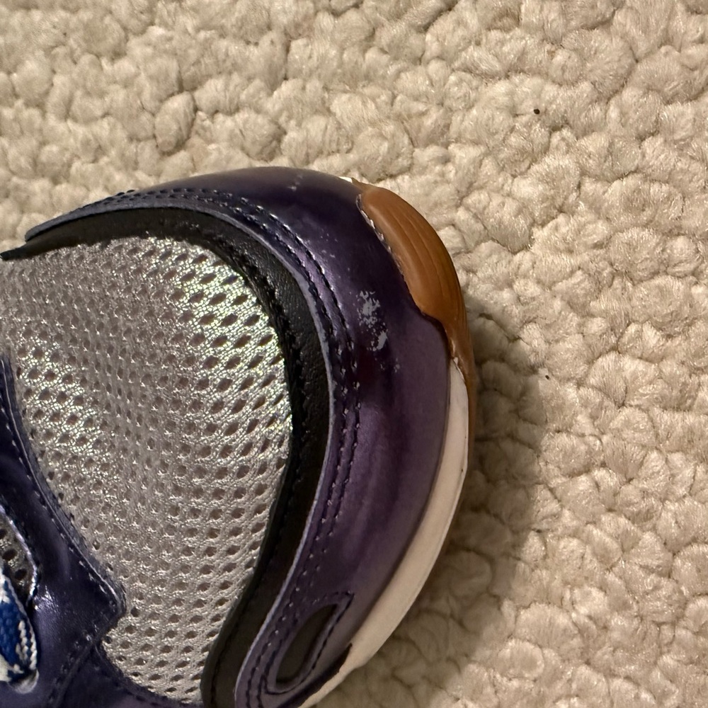 Sandro Blue and Gray Women’s Flame Trainers - Picture 4 of 5